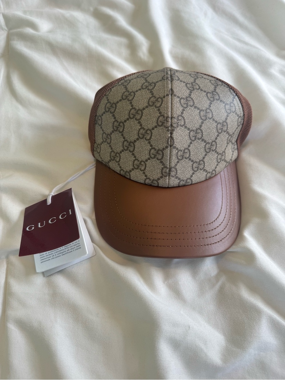 Gucci Monogram Trucker Hat